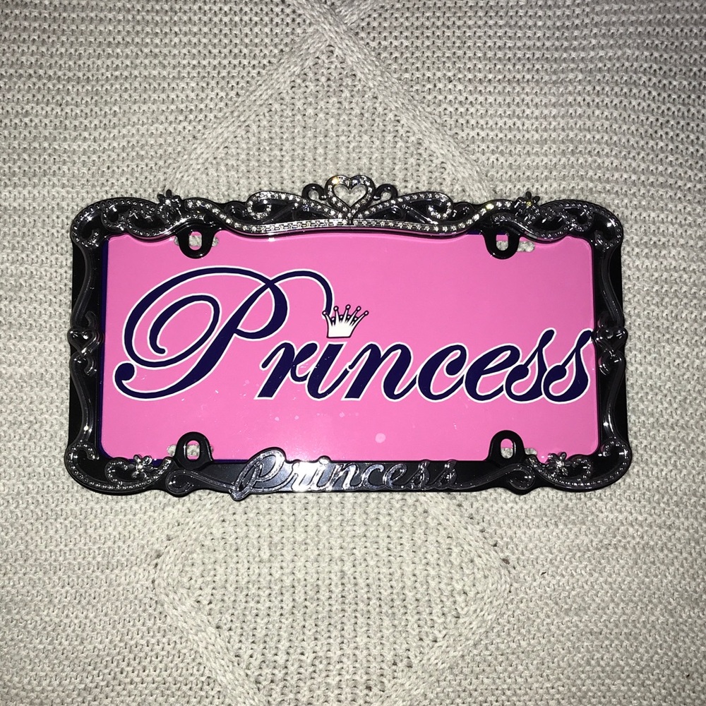 Princess License Plate